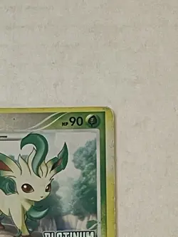 Pokemon TCG Leafeon 24/100 Majestic Dawn Platinum Reverse Holo STAMPED 2008 - Image 5