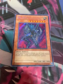 YUGIOH - EVIL HERO MALICIOUS EDGE - SECRET RARE - LCGX - 1ST ED - MP - Image 1