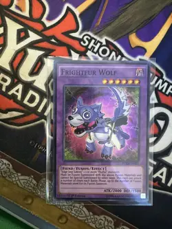 Yu-Gi-Oh! TCG Frightfur Wolf Fusion Enforcers FUEN-EN021 1st Edition Super Rare - Image 2