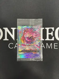 2026 One Piece Jewelry Bonney Top 16 Treasure Cup OP13-108 Prize Card Sealed - Image 1