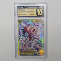CGC Pristine 10 2026 One Piece CCG Monkey D. Luffy Secret Rare Foil EB04-061 - Image 1