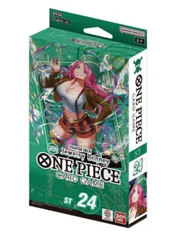 ONE PIECE ENGLISH TCG: ST24 GREEN Jewelry Bonney Deck - Image 1