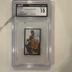 2011 ONE PIECE HANAFUDA BORSALINO SEPTEMBER CGC 10 Gem Mint - Image 1