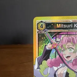 Bandai Union Arena Demon Slayer Mitsuri UE05BT/KMY-1-020 SR Holo Trigger - Image 3