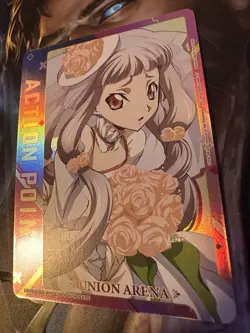 Union Arena Code Geass Action Point Card AP02 Holo Foil NM - Image 3