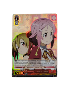Weiss Schwarz SAO Animation 10th Anniversary Silica Lisbeth SR x1 - NM - Image 1