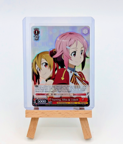 Weiss Schwarz SAO Animation 10th Anniversary Silica Lisbeth SR x1 - NM - Image 3