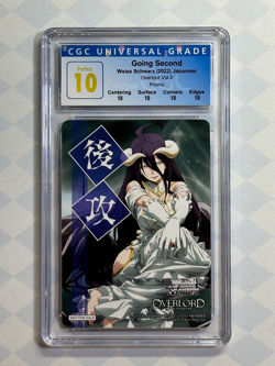 2022 Weiss Schwarz Japanese Overlord Vol. 2 Going Second CGC 10 Perfect - Image 1