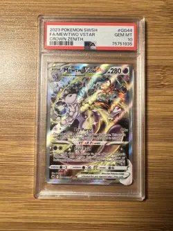 Mewtwo VSTAR GG44/GG70 - Pokemon Crown Zenith - PSA 10 - Gem Mint - Image 1