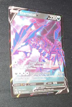 Eternatus V SWSH064 SWSH: Sword & Shield Promo Cards Holo - Image 2