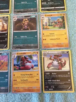 SANDILE, KROKOROK, & KROOKODILE BUNDLE OF POKEMON CARDS - Image 5