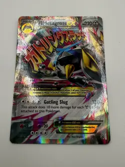 M Metagross EX XY35 Holo Rare Black Star Promo XY Promo Pokemon Card TCG HP/MP - Image 2