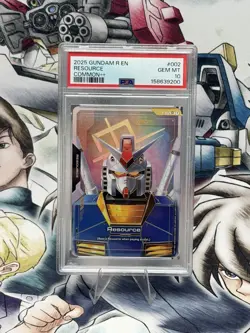 Gundam Card Game Resource R-002 C++ - Newtype Rising GD01 PSA 10! - Image 1