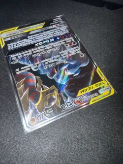 Pokemon Garchomp & Giratina GX SM193 Alt Art Black Star Promo Card Mint PSA10!U - Image 4