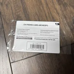 Pokemon Archeops '140 Rock Throw' Field Museum Exclusive Promotional Card sealed - Image 2