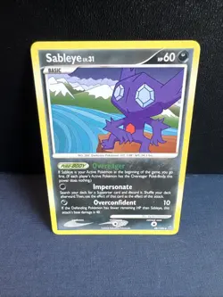 Pokemon tcg Stormfront #48/100 Sableye Lightly played - Image 1