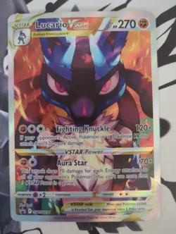 Lucario VSTAR SWSH291 SWSH: Sword & Shield Promo Cards Holo - Image 1