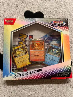 Scarlet & Violet Prismatic Evolutions Pokemon Poster Collection (Factory Sealed) - Image 1