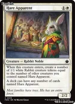 MTG Hare Apparent [FDN - 15] LP - Image 1