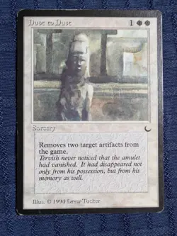 2x MTG Dust to Dust, The Dark, LP/MP - Image 3