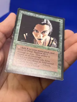 VTG 1994 Magic the Gathering The Dark Elves of Deep Shadow Uncommon MP - Image 5