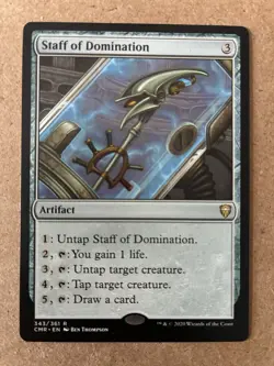 Staff of Domination x1 MTG Magic the Gathering Commander Legends - Regular - Image 1