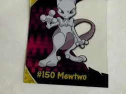 MEWTWO #150 PC5 - BLUE LOGO - translucent/clear - TOPPS POKEMON CARD - - Image 4