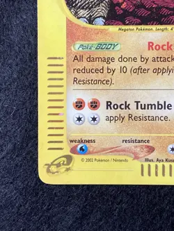 Pokemon TCG Golem 14/165 Expedition Base Set Holo Rare English 100 HP - Image 4