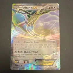 Pokemon Company Altaria EX 83/124 Fates Collide 2016 Ultra Rare Holo ENG 170 -MP - Image 1