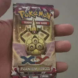 Pokemon TCG XY Phantom Forces Sealed Booster Packs 2-Pack Aegislash Art - Image 4