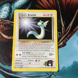 ERIKA’S DRATINI - Gym Heroes Set - 42/132 - Uncommon - Pokemon Card - NM + - Image 2
