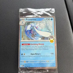 Pokemon TCG Primarina Sealed Barnes and Noble Promo 30th Anniversary - Image 1