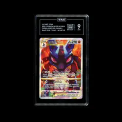 Pokemon Lucario VSTAR SWSH291 Crown Zenith Promo Alt Art TAG 9 Holo2023 C1431791 - Image 1