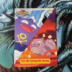 1999 Topps Pokemon Trading Card TV13 #109 Koffing #110 Weezing 0002 - Image 2