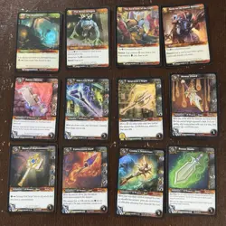 World Of Warcraft Foils 12 Card Lot WOW TCG CCG - Image 1