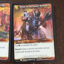 World Of Warcraft Foils 12 Card Lot WOW TCG CCG - Image 5