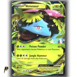 Pokemon XY Promos Venusaur EX XY28 Holofoil Card HP - Image 1