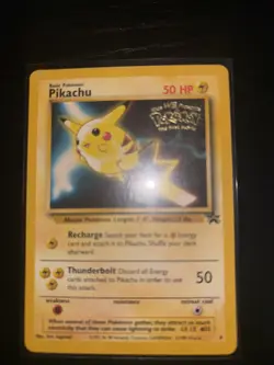 Pokemon Pikachu TCG Promo Card 1999 the First Movie - Image 1