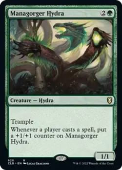 Managorger Hydra [Commander Legends: Battle for Baldur's Gate - 828] NM - Image 1