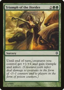Triumph of the Hordes - 123 / English / Heavily Played MTG - Image 1