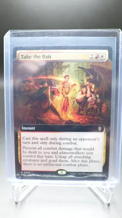 Take the Bait (Extended Art) 353 MTG: Murders at Karlov Manor Commander - Image 1