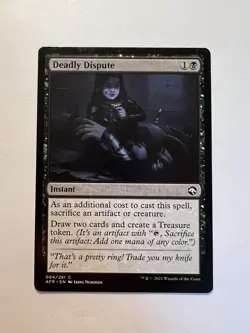 Deadly Dispute - MTG Adventures in the Forgotten Realms - NM - Image 1