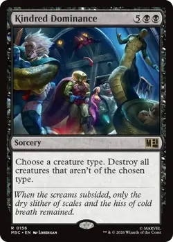 NM Kindred Dominance, MTG, Heroes Commander, Magic the Gathering, 156 - Image 1