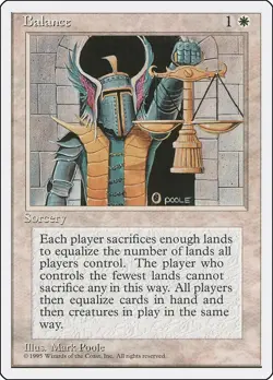Balance - 256 / English / Heavily Played MTG - Image 1