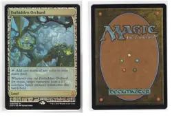 MTG - Forbidden Orchard Zendikar Expeditions Foil - NM - Free Shipping - Image 1