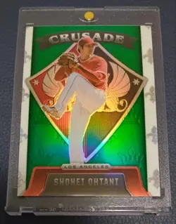 MLB Trading Card Shohei Ohtani Panini Prizm Crusade Limited - Image 3