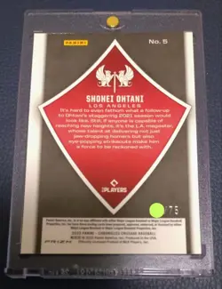 MLB Trading Card Shohei Ohtani Panini Prizm Crusade Limited - Image 4