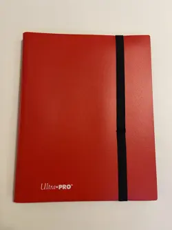 Ultra PRO Eclipse 9-Pocket PRO-Binder Red 360 Side-Loading MTG Pokemon TCG - Image 1