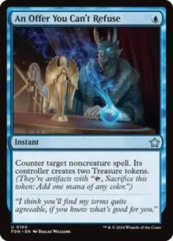 Foil - An Offer You Can't Refuse - 160 / NM / English MTG - Image 1