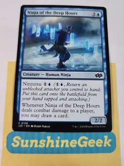 MTG Ninja of the Deep Hours Foundations Jumpstart Regular - Image 1